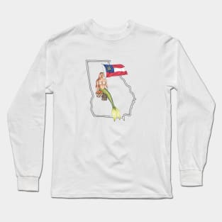 Georgia Mermaid Long Sleeve T-Shirt